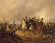 Elsholtz Ludwig Marshal Blucher on the Battlefield - Hermitage